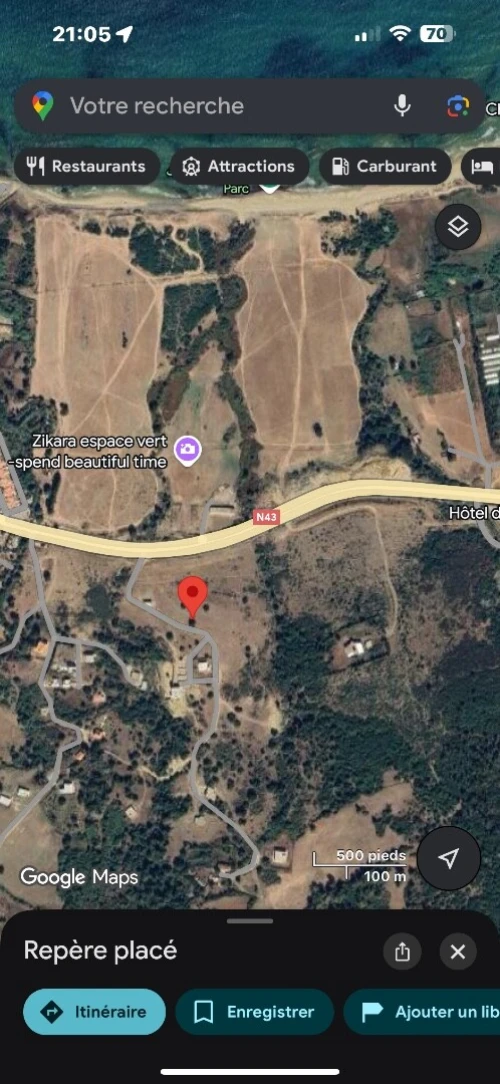 Vente Terrain Jijel El aouana