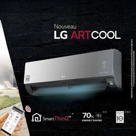 CLIMATISEUR LG ART COOL 12 000 BTU