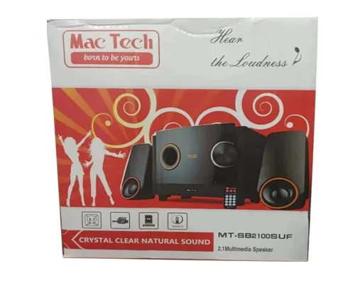 HAUT PARLEUR MULTIMEDIA MACTECH MT-SB2100SUF 2.1