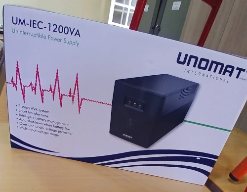 ONDULEUR IN LINE TOUR UNOMAT UM-IEC-1200VA 1200VA 04 PRISES IEC