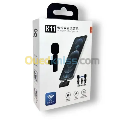 MICROPHONE-CRAVATE SANS FIL K11