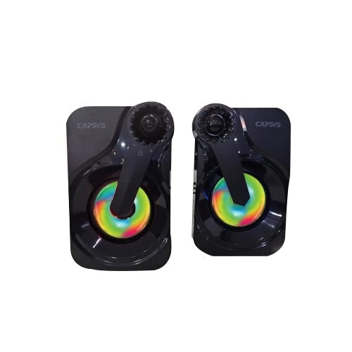 HAUT PARLEUR CAPSYS SP508 USB (ALIMENTATION) + LED RGB