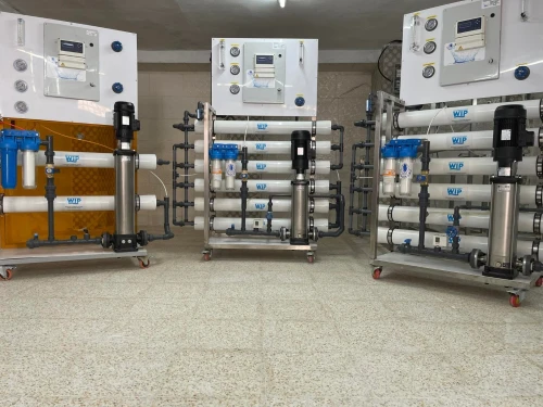 Station d'osmose inverse pour traitement des eaux/ Systeme RO/ محطة تصفية المياه