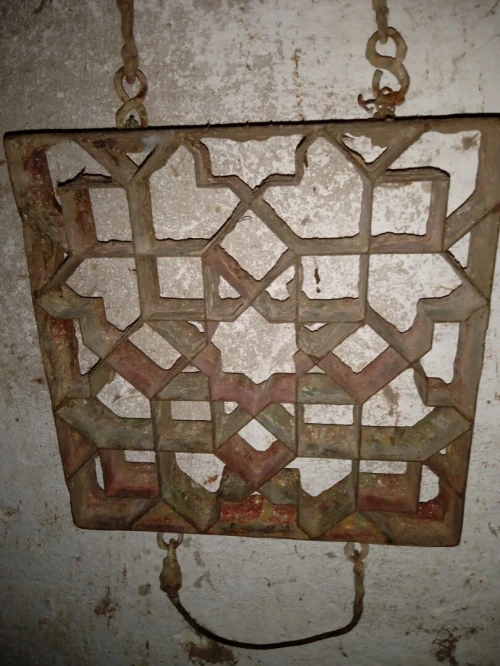 Molde cuivre motif mosaïque carllage entien