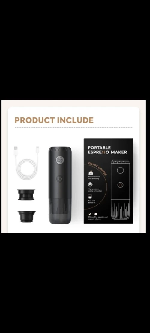 Machine a cafe portable rechargeable