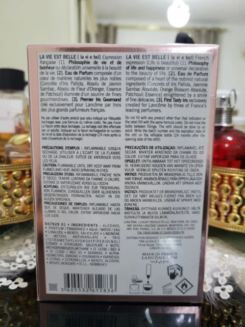 Parfums Testeurs Originaux Sous Emballage et en Célophane