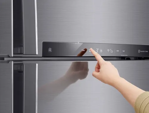 GN-F71HLHL Réfrigérateur 2 portes | 469L | Gris  Total No Frost