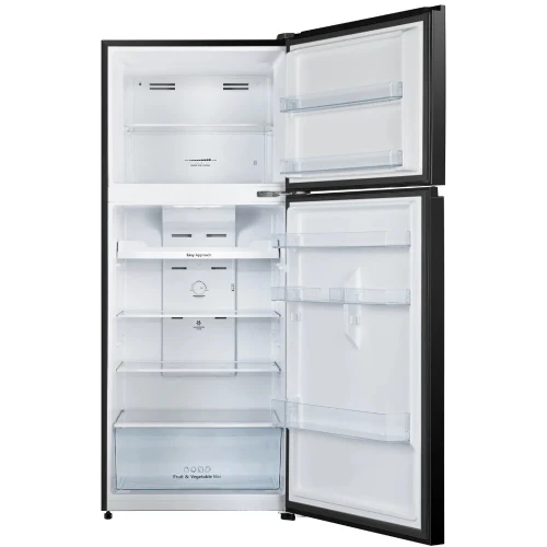 Réfrigérateur Double porte HISENSE Inverter Nofrost Noir Glass 375 L  RT3N375NSL1