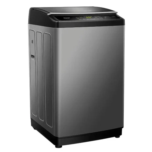 Machine à Laver HISENSE Automatique Top Loading-11 Kg Lavage  Gris titanium WTJA1112T