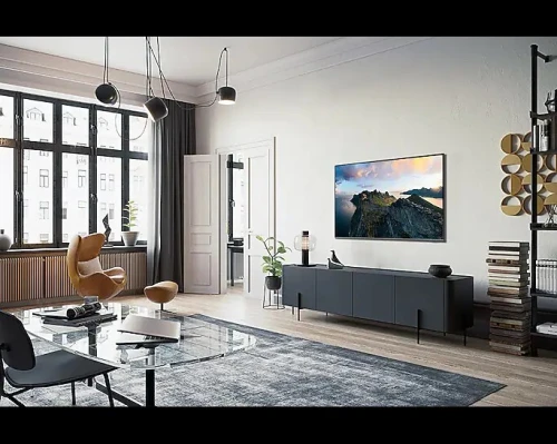 Télévision  Samsung QLED  4K 75 pousse Q70D  QA75Q70DAU