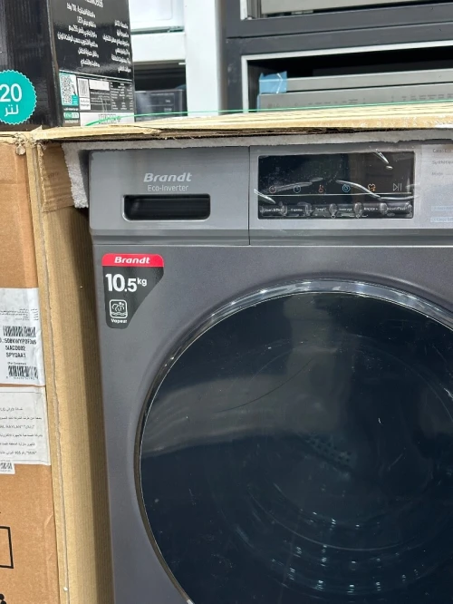 Machine a laver Brandt  Hublot BWF104K1QSL 10,5 kg Eco Inverter gris