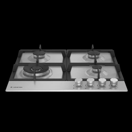 Table de cuisson  Ariston 4 feux inox original ARH 6G4R22 W2XNA