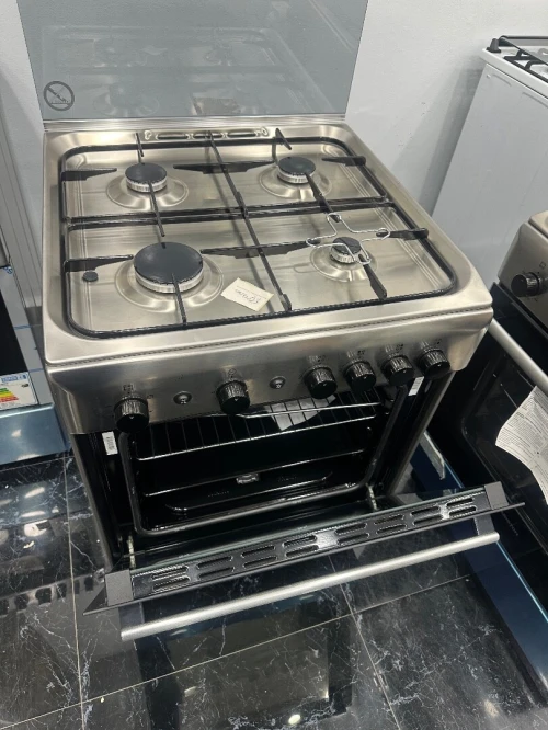 Cuisinière Ariston original Ariston A6gg1f (X) Ex Gas Cooker  à gaz  acier inoxydable grillé, argent