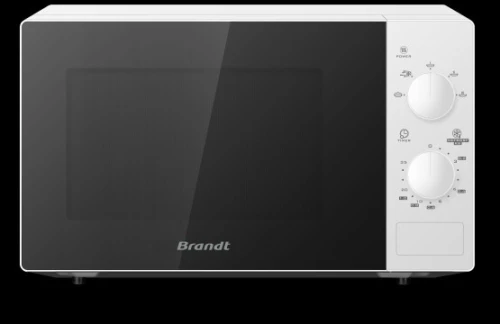 Micro-ondes  BrandtPose libre SM2001WA  Blanc  Solo  Capacité  20 L