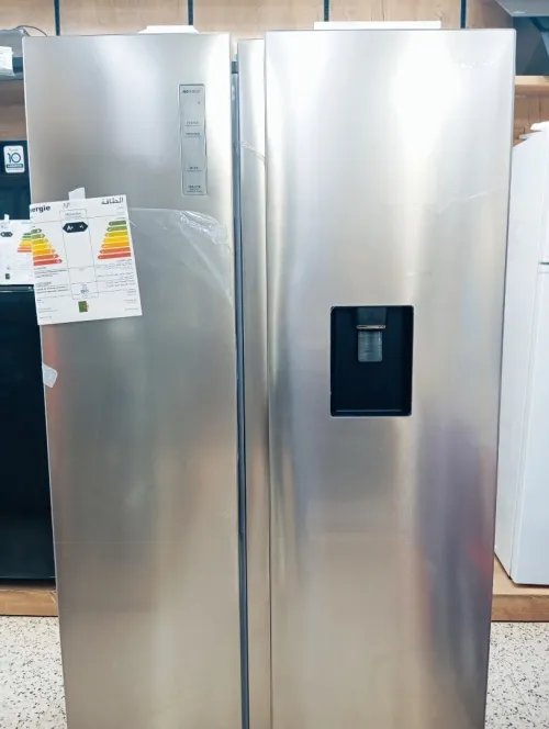 REFRIGERATEUR  HISENSE SBS AVEC DIS EAU/INOX RS3P558MC1