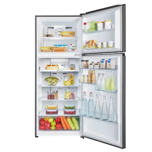 Réfrigérateur HISENSE Double porte  375 L  Nofrost Noir RT3N375NSF1