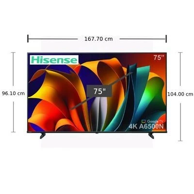  Télévision HISENSE 75pousse A6500N Series Google TV  4K UHD LED 75A6500N 