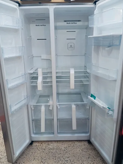 REFRIGERATEUR  HISENSE SBS AVEC DIS EAU/INOX RS3P558MC1