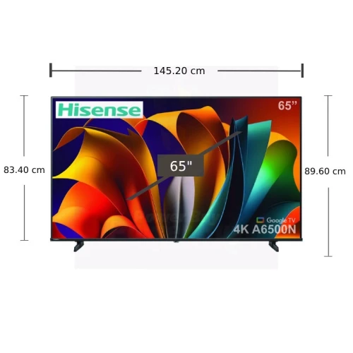  Télévision 65 HISENSE A6500N Series Google TV 4K UHD LED 65A6500N 