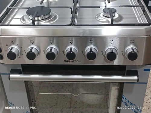 Cuisiniere DIGITECH INOX 60CM
