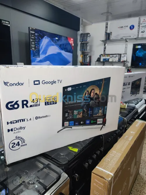 TV CONDOR Série G6R DLED 43  GOOGLE TV  FHD 43SG630R