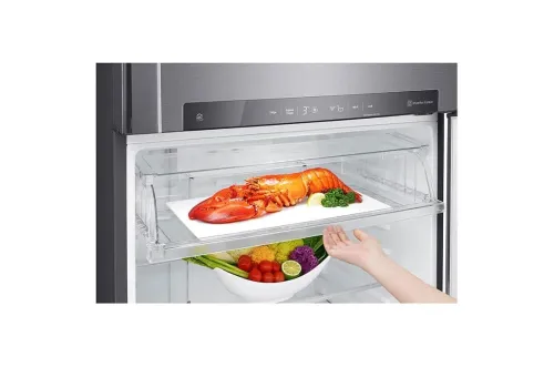 GN-F71HLHL Réfrigérateur 2 portes | 469L | Gris  Total No Frost