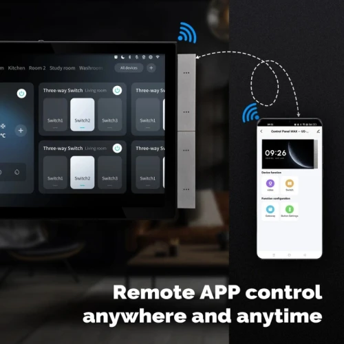 Panneau de commande pour maison intelligente Tuya, écran tactile 10 pouces, Bluetooth Zigbee