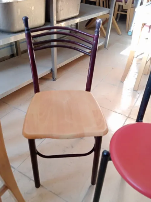 Table et Chaises Bois/Metalique