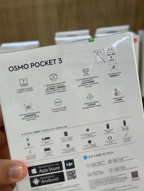 DJI OSMO POCKET 3 CREATOR CAMBO CAMERA D ACTION