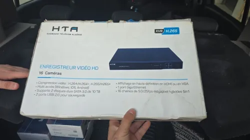 Caméra dvr HTA alimentation