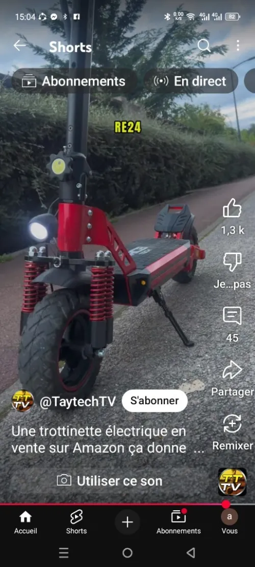 RCB pro double amortisseur