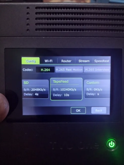 émetteur TVU ONE TM 1000 V3 FHD 4K