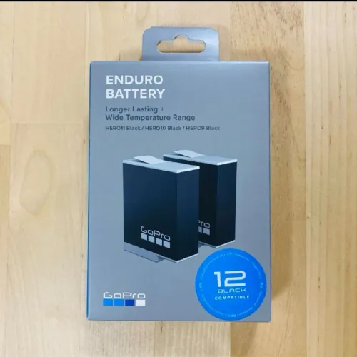 BATTERY RECHARGEABLE ENDURO FOR GO PRO HERO 9/10/11 - 2 PACK