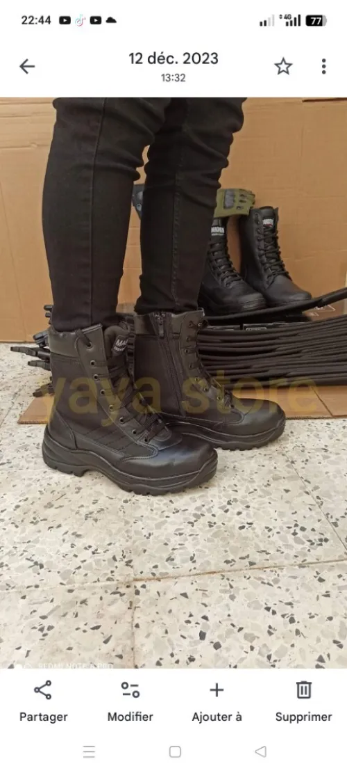 Chaussures boots magnum 