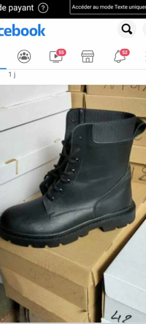 Chaussures boots magnum 