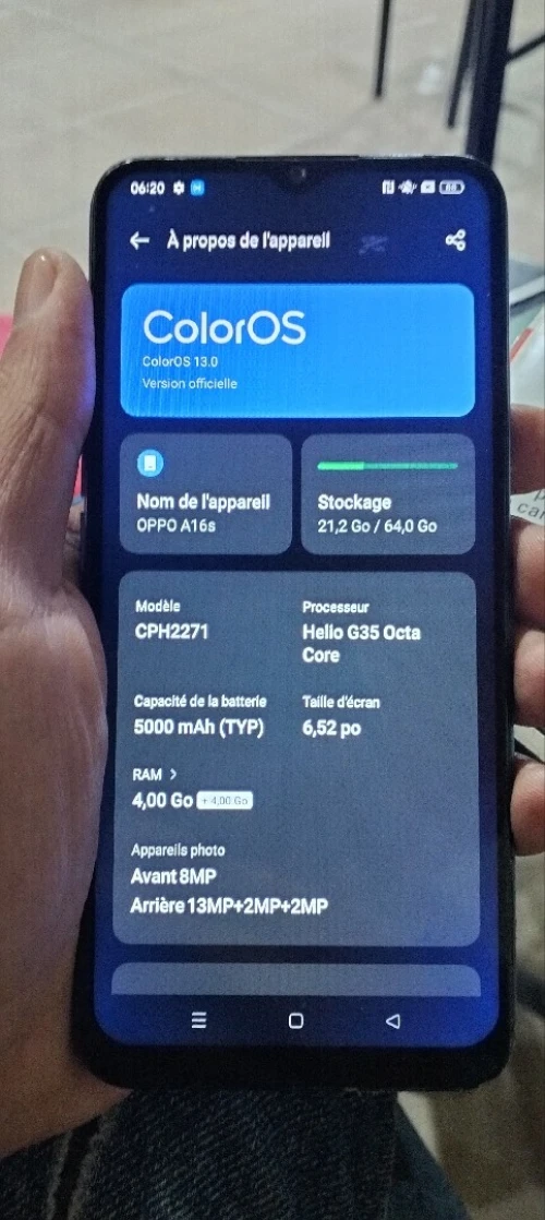 Oppo A16s