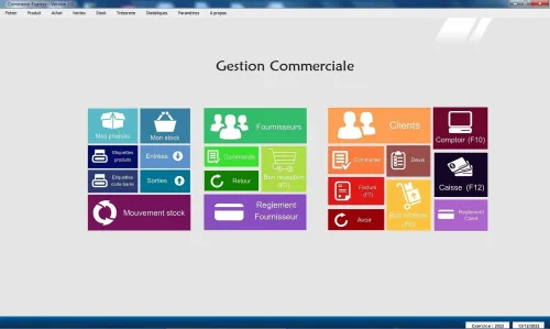 Gestion commerciale برنامج تسيير المحلات التجارية 