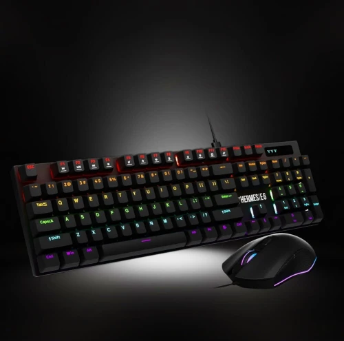 combo gaming gamdias clavier mecanique + souris