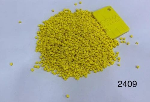 Colorant De Plastique Jaune Et Orange 