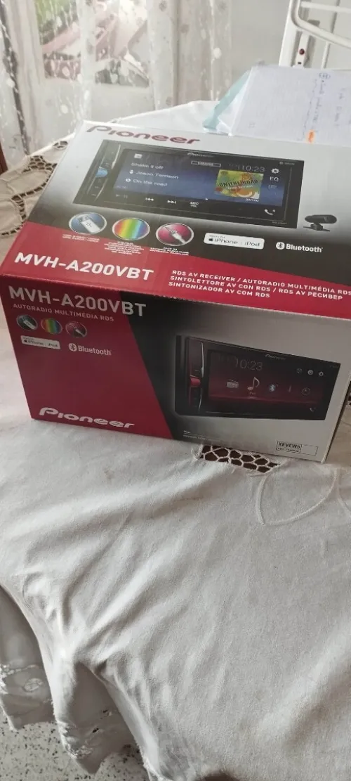 Mini chaine pionner d'origine Mvh A200vbt