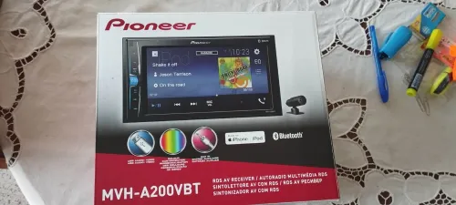 Mini chaine pionner d'origine Mvh A200vbt