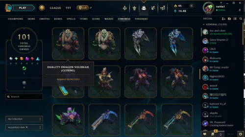 compte league of legend
