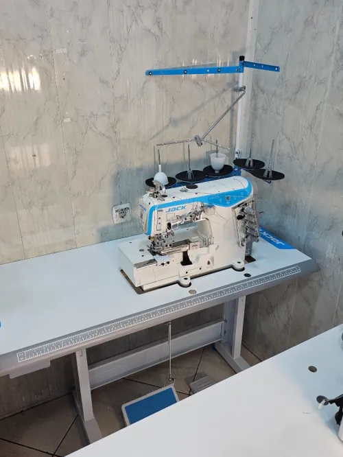 Machine a collerette ourleuse jack w4 كولورات جاك