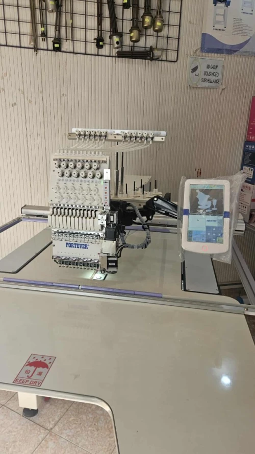 Machine de broderie FORTEVER ماكنات الطرز الإلكتروني فورتيفر