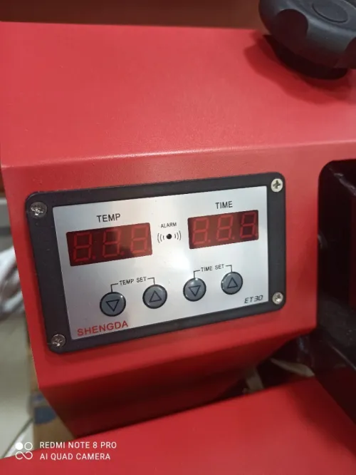 Presse a chaud thermocollante 