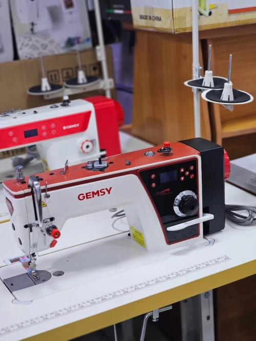 Machine a coudre gemsy ماكنة خياطة صناعية جمسي