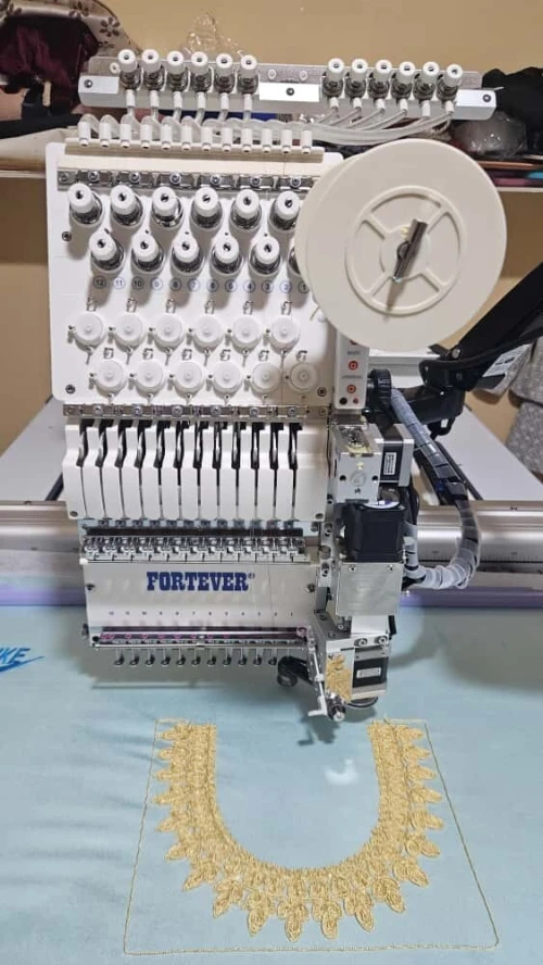 Machine de broderie FORTEVER ماكنات الطرز الإلكتروني فورتيفر