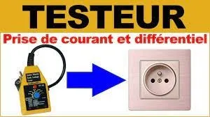 Testeur de prise 230 V et différentiels