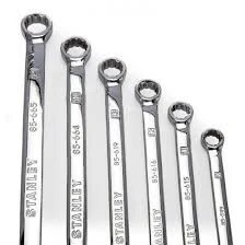 Clés mixtes STANLEY 6 pièces 10 11 12 13 14 15mm