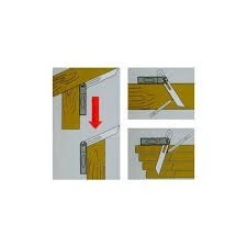 FAUSSE ÉQUERRE DE MENUISIER H1225 A COULISSE 200MM